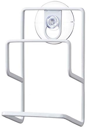 Yamazaki 2264 Tower Double Sponge Holder, White, Steel, 7.5 x 6.3 x 12.7 cm