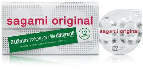 Sagami Original 002 Condom 12pcs (Japan Import) [Health and Beauty] (japan import)