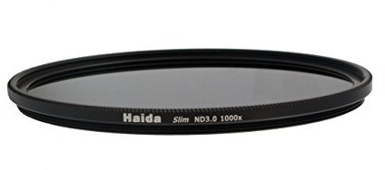 Slim Graufilter ND1000 - 55mm + Pro Lens Cap mit Innengriff