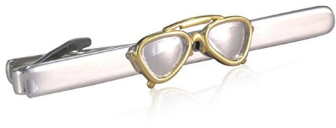 LINDENMANN Krawattenklammer Krawattennadel Brille