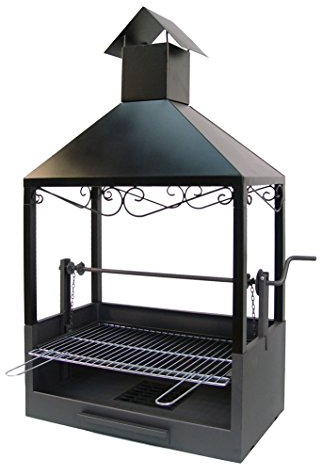 El Zorro M263290 - Cajon Barbacoa con Chimenea Parrilla Hierro 71506