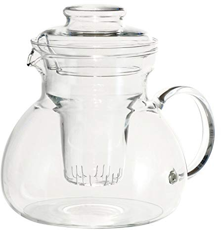BOHEMIA CRISTAL »Marta« Glaskanne mit Glasfilter, Inhalt: 1,50 Liter