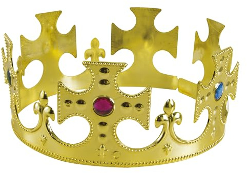 P 'tit Clown 17160-Kranz König Gold und Steine in Farben