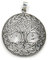 Drachensilber Keltischer Schmuck Lebensbaum Kettenanhänger 925 Silber Schmuck Mittelalter Silberschmuck Silberanhänger Gothic