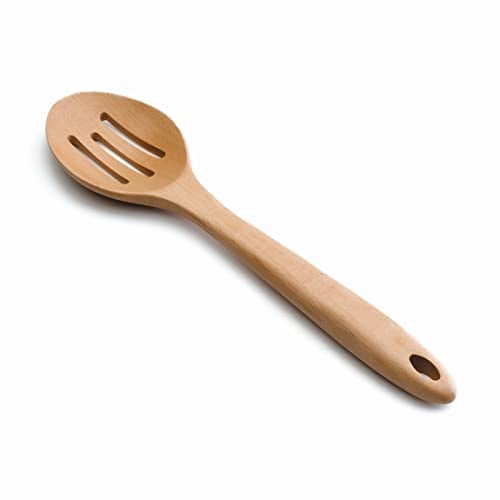 LACOR - 68176 - Cuchara Perforada Brun 30cm Madera