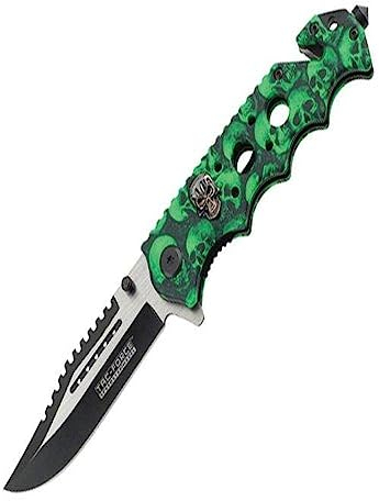 Tac-Force - Klappmesser - TF-809GN - Klingenlänge: 9 cm; Klingenstärke: 3 mm. rostfreier Stahl