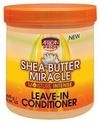 African Pride Shea Butter Miracle Leave-In Conditioner 15oz Jar (2 Pack) by African Pride