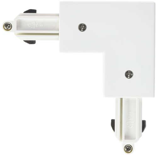 SLV ECK-VERBINDER, für Hochvolt 1Phasen-Aufbauschiene, Weiß