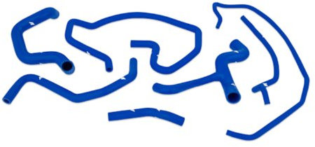 Mishimoto MMHOSE-SVT-02BL Silicone Radiator Hose Kit Compatible With Ford Focus SVT 2002-2004 Blue