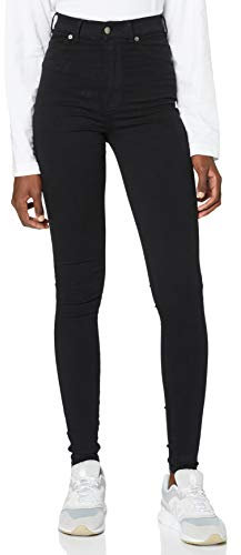 Dr. Denim Damen Solitaire Jeans, Black, M