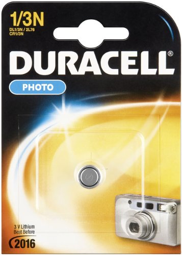 4 Stück Duracell Lithium Batterie CR 1/3 N, CR11108