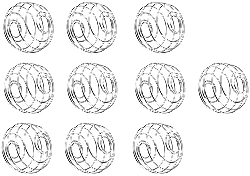 Rabbito 10pcs Milkshake Protein Blender,Wire Mixer Mixing Ball For Shaker,Drink Bottle Cup