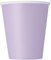 14 Gobelets en Carton lavandes 266 ML - Violet - Taille Unique