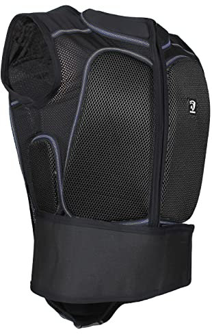Horka Reitsport-Rückenprotektor für Damen und Herren, Schwarz , UK 10 / EU 36 / US 6 / AU 10