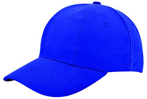 Benza Luxus Leinwand Sandwich Cap - Kobaltblau