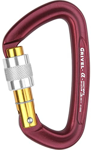 K1N Alpha Screw Lock mosquetón CE, Karabiner, RSK1N