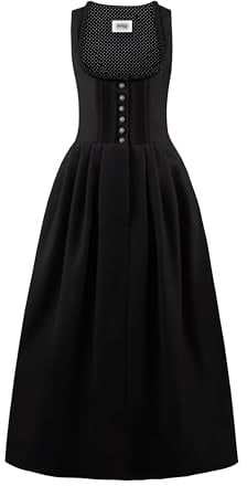 Stockerpoint Damen Zenta3 Maxi Dirndl ohne Schürze (1er Pack)