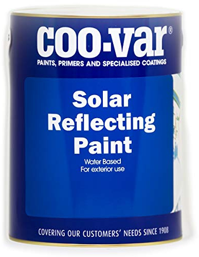 Coovar Solar Reflecting Paint - White - 5 Litre
