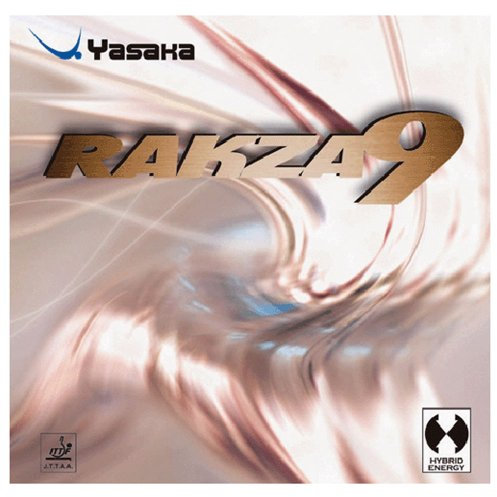 Yasaka Belag Rakza 9, Schwarz, 2,0 mm - Tischtennisbelag