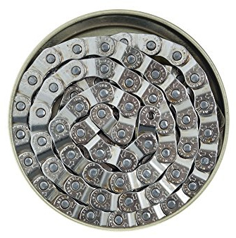 Gusset Slink Chrome Plated 332in Chain Chrome - Chrome , 3 32in