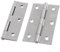 sourcing map Gray Metal 3 Holes Foldable Rotating Cabinet Door Hinge 3.5 Long 2 Pcs