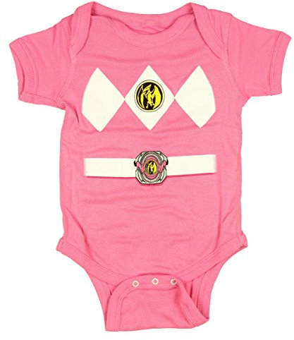 Power Rangers Enfant Une pièce Uniforme Costume Snapsuit Romper 6-12 Mois