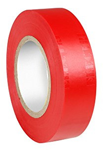ah Accessories 580813RED Isolierband (0,13 x 19 mm x 20 m) rot