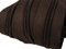 Schnoschi 2 m endlos Reißverschluss 5 mm Laufschiene + 5 Zipper Meterware teilbar Farbwahl (Dunkelbraun)