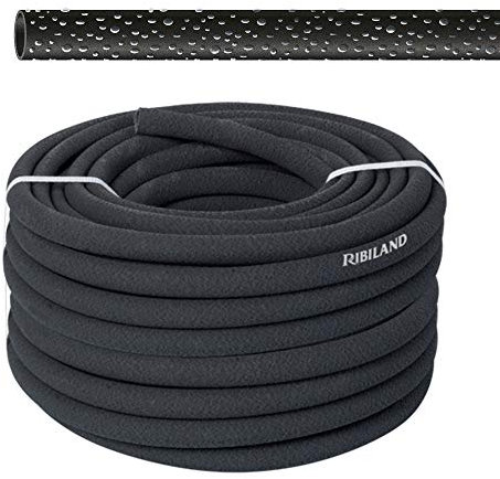 RIBITECH - prtp15r - Tuyau d'arrosage poreux raccordé 15m tubidrop