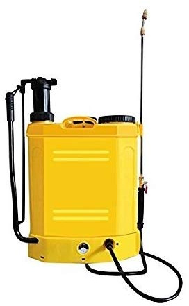 Irroratore/Spruzzatore/Spruzzino/Nebulizzatore/Pompa irroratrice manuale e a batteria ricaricabile 12V 16lt. a spalla/zaino (Cod.:4474)