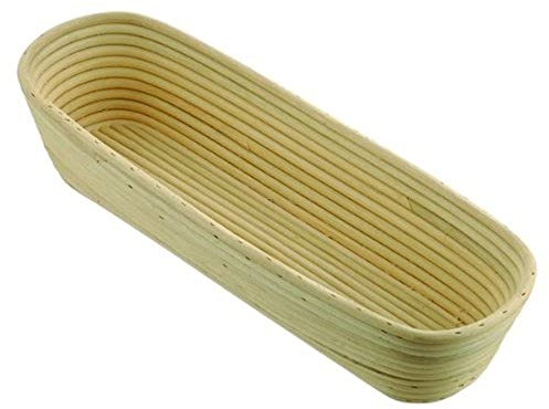 Althuetter-Markthandel Gärkorb Rattan Schilfrohr Weide Tabletts oval 0,5 kg 240x130 mm
