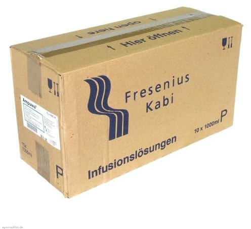AMPUWA Plastikflasche Injektions-/Infusionslsg. 10X1000 ml