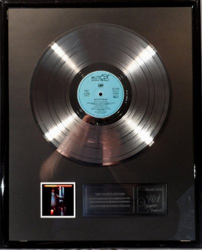 goldene Schallplatte Depeche Mode Black Celebration Platin Schallplatte