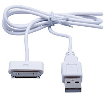 Under Control - Cable de Charge et Transfert 1m iPhone 4/iPad/iPod Blanc