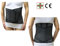 CORSETTO LOMBARE CON RINFORZO A V -Nero, L (87-97 cm.)- Supporto Ortopedico Steccato, Fascia Cintura Addominale con 6 Stecche, Tutore per Schiena, Busto Renale Correttore Posturale - UNISEX Uomo Donna