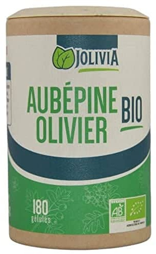 Aubépine Olivier Bio - 180 gélules végétales de 200 mg | format