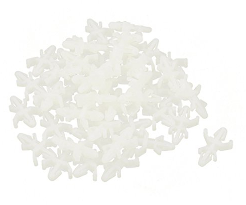 sourcing map 50Stk Drucken Kreis Board Sperren Stil Ständer PCB Unterstützung Scheibe DE de