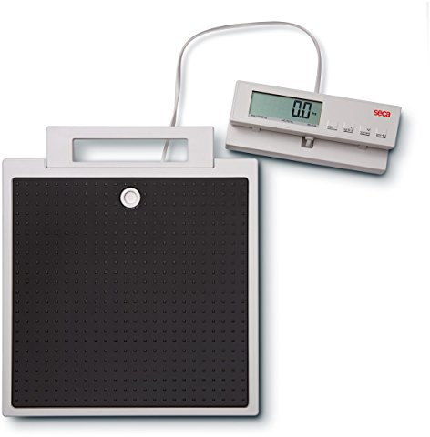 seca Personenwaage 869 mit Kabelfernanzeige, Teilung 100 g, Tragkraft 250 kg