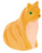 Ostheimer Katze sitzend H 5,7 cm Ostheimer 11401