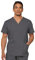 Dickies EDS Signature 81906 Schlupfkasack für Herren, mit V-Ausschnitt und Mehreren Taschen, aus weichem, gebürstetem Popeline, Zinn, XL