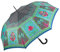 VON LILIENFELD Regenschirm Stockschirm Kunst Zebra´s Garden Auf-Automatik Damen