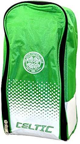 Fußballschuh-Tasche, mit Reißverschluss, mit Griff, verschiedene Vereine erhältlich L Celtic FC
