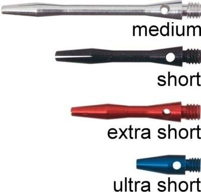 Dart Shaft Karella Alu extra short silber
