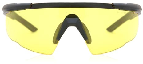Wiley X Saber Advanced Sportsbrille Herren und Damen (Gelb) Schutzbrille Sonnenbrille│Taktische Militärische MTB Brille │ Laufbrille zum Radfahren Fahrt Wandern Fischen Outdoor-Aktivitäten