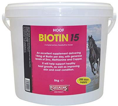 Equimins EQS0029 Biotin 15 Supplement - Clear, 5 kg