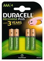 BATTERY, NIMH 750MAH AAA 4PK BPSCA 75050950 - BT04274 By DURACELL