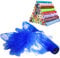 Time to Sparkle 29CM X 26M Organza Rolle Weich Schiere Stoff Hochzeit Party Geschenke(RoyalBlue)