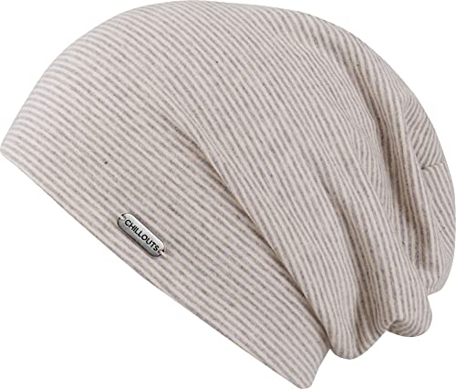 CHILLOUTS Pittsburgh Hat - Sommer Longbeanie Damen, Leichte Beanie, 95% Baumwolle, Luftige Sommer Mütze Damen, Stylische Beanie, Einheitsgröße