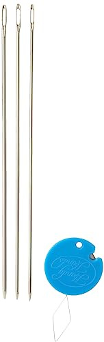 Handy Hands Pack of 3 (Y9) Yarn Tatting Needles, Gray