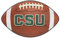 FANMATS NCAA Colorado State University Rams Fußballdecke aus Nylon
